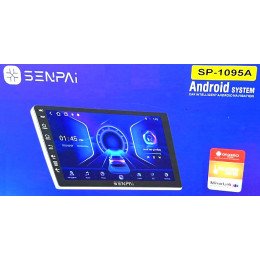 автомагнитола 10″дюйм+Android 1/32GB+сенсорный экран+MP5+Bluetooth+USB+AUX+радио SENPAi SP-1095A