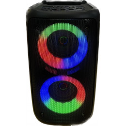 колонка+Bluetooth+USB+SD+радио+аккумулятор+микрофон+эквалайзер+светомузыка DG-3201