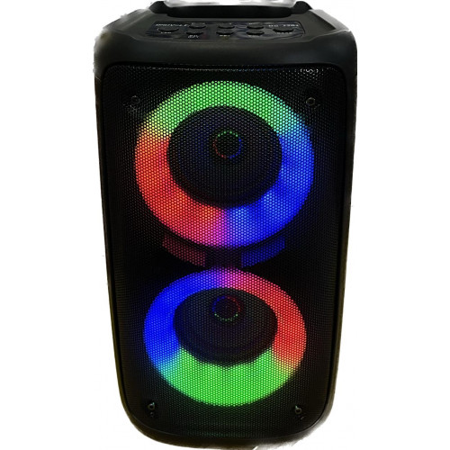 колонка+Bluetooth+USB+SD+радио+аккумулятор+микрофон+эквалайзер+светомузыка DG-3201
