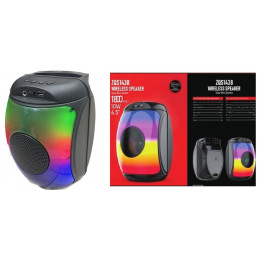колонка+Bluetooth+USB+SD+радио+аккумулятор+светомузыка ZQS-1438