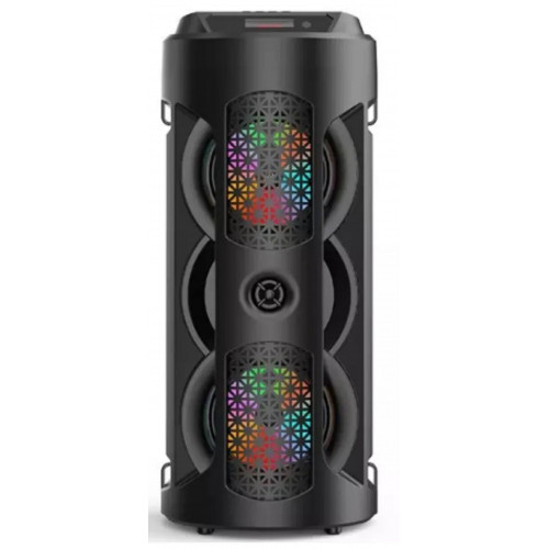 колонка+Bluetooth+USB+SD+радио+аккумулятор+микрофон+эквалайзер+светомузыка ZQS-4243