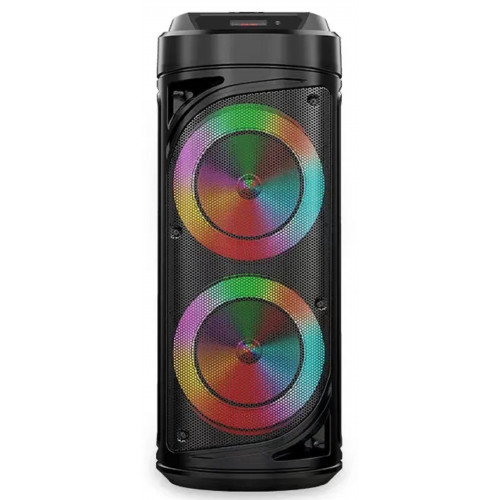колонка+Bluetooth+USB+SD+радио+аккумулятор+микрофон+эквалайзер+светомузыка ZQS-6212