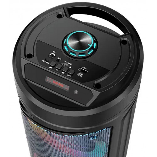 колонка+Bluetooth+USB+SD+радио+аккумулятор+микрофон+эквалайзер+светомузыка ZQS-6212