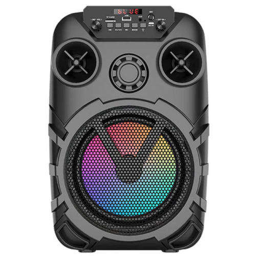 колонка+Bluetooth+USB+SD+радио+аккумулятор+микрофон+эквалайзер+светомузыка ZQS-8122