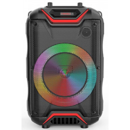 колонка+Bluetooth+USB+SD+радио+аккумулятор+микрофон+эквалайзер+светомузыка ZQS-8128