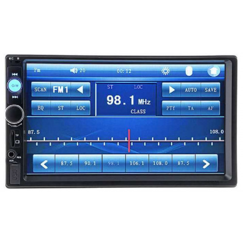 автомагнитола 7″дюйм+сенсорный экран+MP5+Bluetooth+USB+AUX+радио MVH-6901