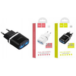 розетка 2 USB Hoco C12