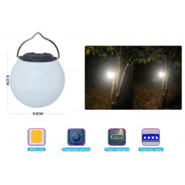 фонарик для кемпинга+аккумулятор+зарядка Micro YYC-LED-12