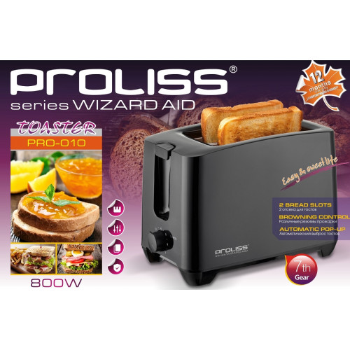 тостер PROLISS PRO-010 800W
