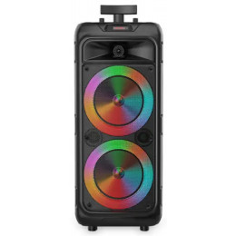 колонка+Bluetooth+USB+SD+радио+аккумулятор+микрофон+эквалайзер+светомузыка ZQS-8211