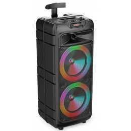 колонка+Bluetooth+USB+SD+радио+аккумулятор+микрофон+эквалайзер+светомузыка ZQS-8211