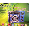 радиоприемник YUEGAN+USB+SD+фонарик+аккумулятор+солнечная зарядка YG-206US