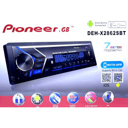 автомагнитола+Bluetooth+USB+AUX+Радио DEH-X2862SBT