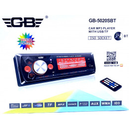автомагнитола+Bluetooth+USB+AUX+Радио GB-5020SBT