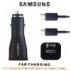 авто зарядка 25W PD+кабель Samsung (1 сорт) с логотипом
