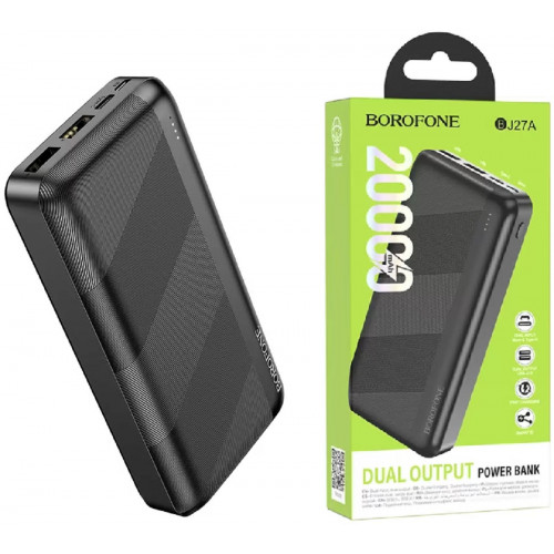 зарядка портативная Power Bank 20000mAh Borofone BJ27A