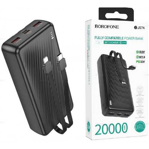 зарядка портативная Power Bank 20000mAh Borofone BJ57A
