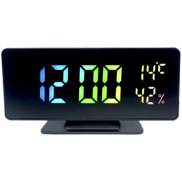 часы настольные+дата+температура VST-888Y/A (цветной)