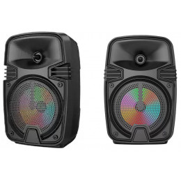 колонка+Bluetooth+USB+SD+радио+аккумулятор+светомузыка ZQS-1461S