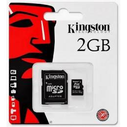 карта памяти MicroSD 2GB (Kingston)