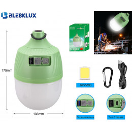 фонарик для кемпинга+аккумулятор+зарядка Type-C "BLESKLUX" BL-E6040