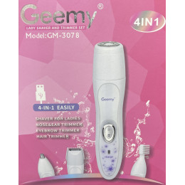 эпилятор женский 4в1 Gemei GM-3078