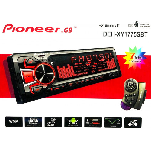 автомагнитола+Bluetooth+USB+AUX+Радио DEH-XY1775SBT