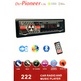 автомагнитола+Bluetooth+USB+AUX+Радио 222