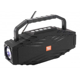 колонка TG-804+Bluetooth+USB+радио+4 динамика+фонарик+аккумулятор