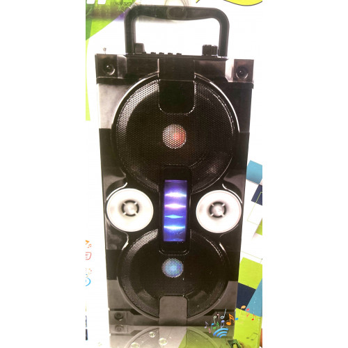 бумбокс+Bluetooth+USB+SD+радио+аккумулятор 18650+светомузыка ZQS-4201
