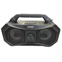 бумбокс+Bluetooth+USB+SD+радио+фонарик+аккумулятор 18650+светомузыка ZQS-4222