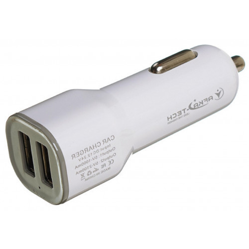 авто зарядка 2 USB, 2A (AF03)