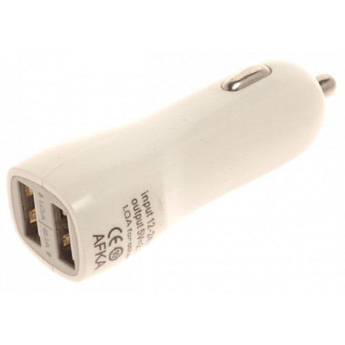 авто зарядка 2 USB, 2A (KO-07)