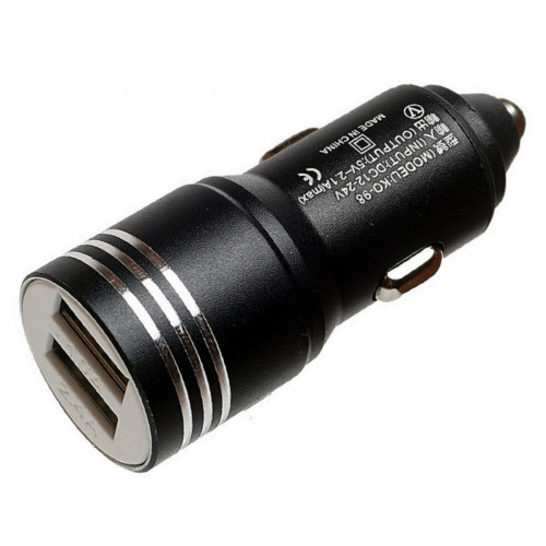 авто зарядка 2 USB, 2A (KO-98)