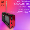 радиоприемник HAIRUN+USB+SD+фонарик+аккумулятор BL-5C FP-1510U