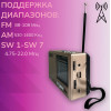 радиоприемник HAIRUN+Bluetooth+USB+SD+фонарик+аккумулятор 18650 HR-20BT