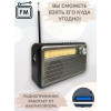 радиоприемник HAIRUN+Bluetooth+USB+SD+фонарик+аккумулятор 18650 HR-525BT