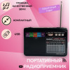 радиоприемник HAIRUN+USB+SD+фонарик+аккумулятор BL-5C RX-1313