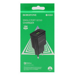 розетка USB Borofone BA59A+кабель TYPE-C
