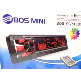 автомагнитола+Bluetooth+USB+AUX+Радио BOS-X1751SBT