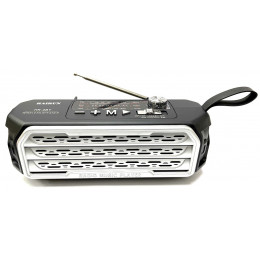радиоприемник HAIRUN+Bluetooth+USB+SD+аккумулятор 18650 HR-4BT