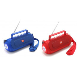 колонка TG-803+Bluetooth+USB+радио+4 динамика+фонарик+аккумулятор