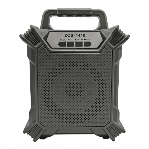 бумбокс+Bluetooth+USB+SD+радио+аккумулятор+светомузыка ZQS-1410