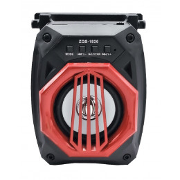 бумбокс+Bluetooth+USB+SD+радио+аккумулятор+светомузыка ZQS-1826C
