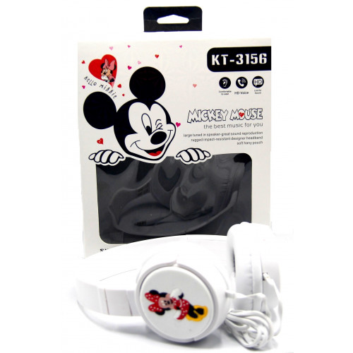 детские проводные наушники KTS-3156 Mickey Mouse