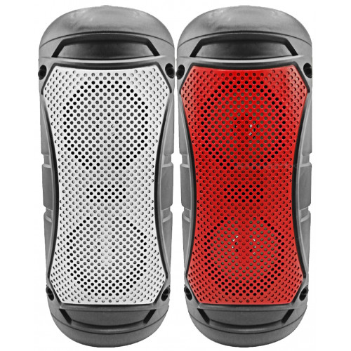 бумбокс+Bluetooth+USB+SD+радио+аккумулятор+светомузыка  ZQS-4219