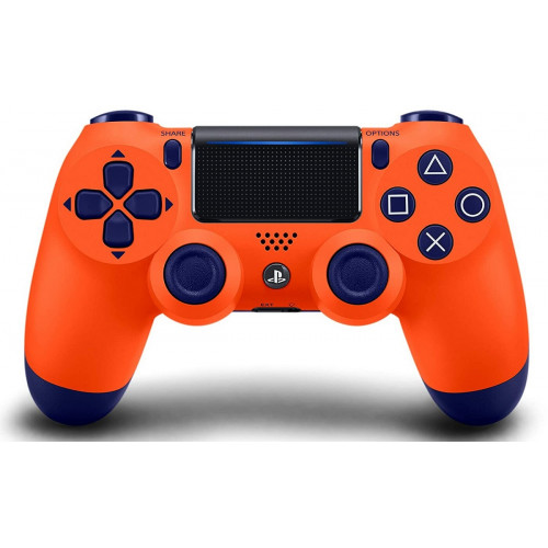 джойстик беспроводной PS4  оранжевый
