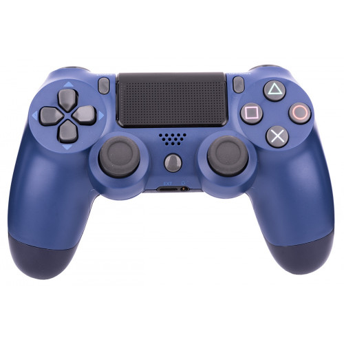 джойстик беспроводной PS4  темно-синий
