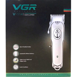 машинка для стрижки волос+металлическая VGR V-114