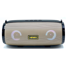 колонка KIMISO KM-201+Bluetooth+USB+радио+4 динамика+светомузыка+аккумулятор+Power Bank (1 сорт)